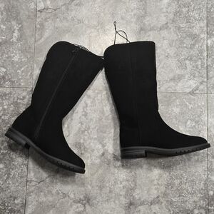 NWT Cat & Jack Black Kid’s Tall Boots - Size 13